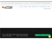 Tablet Screenshot of kibristupbebekmerkez.com